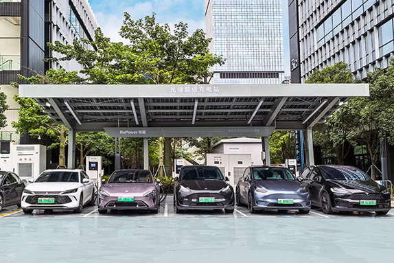 リパワーの光蓄超充電ステーション、「深セン超充電」認証を正式取得